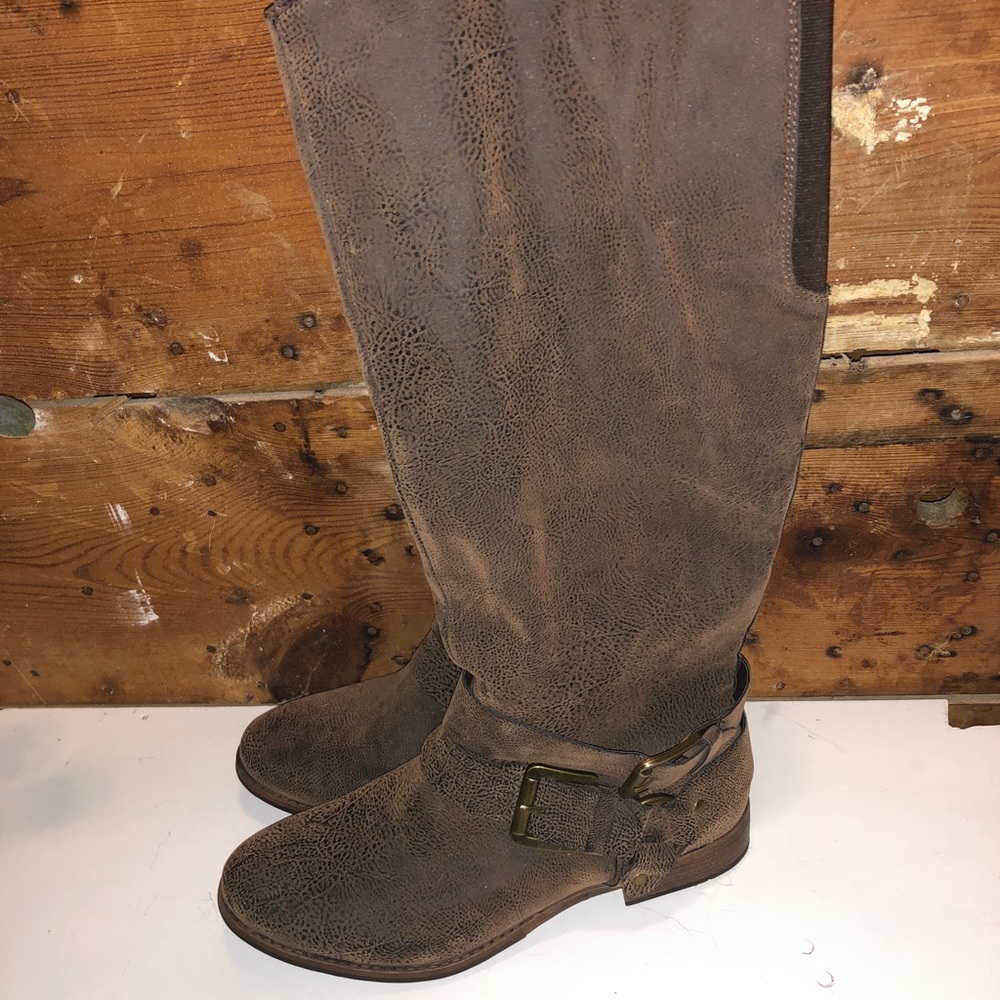 Wide calf riding boots sz 10